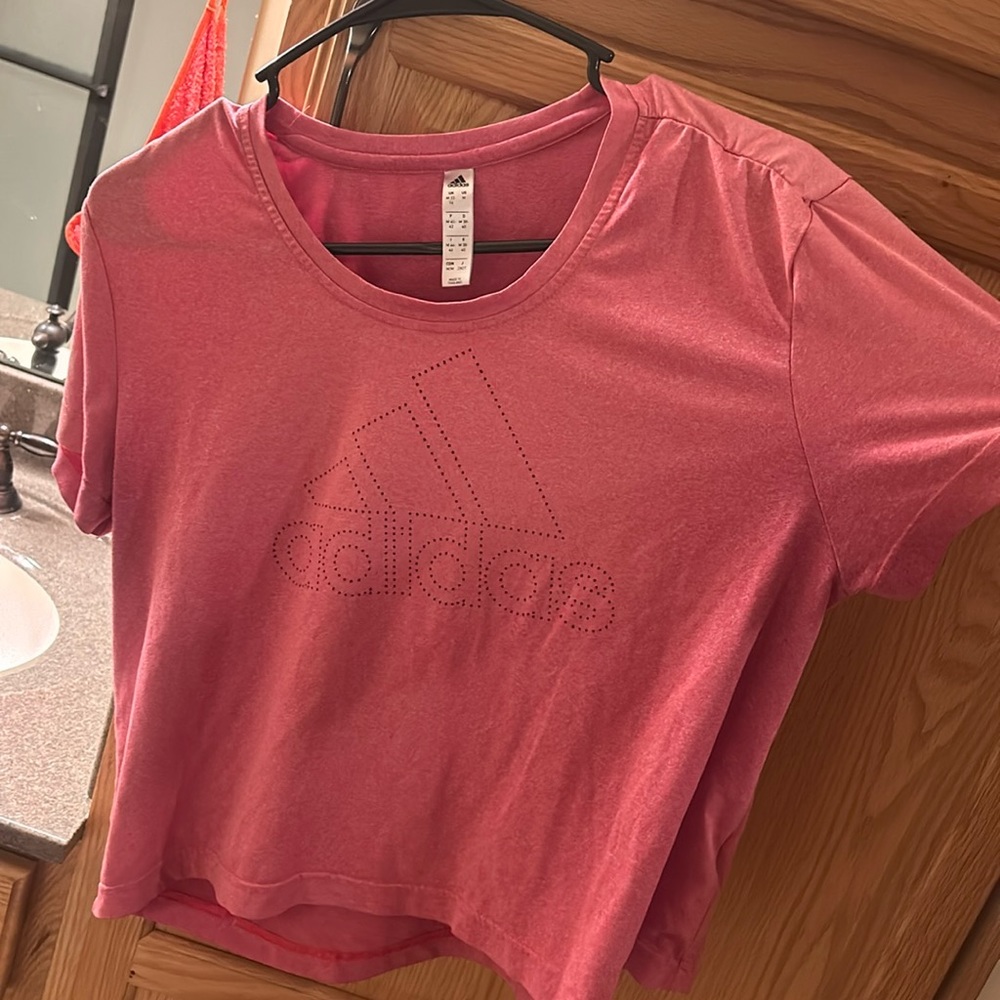 Adidas cropped tee